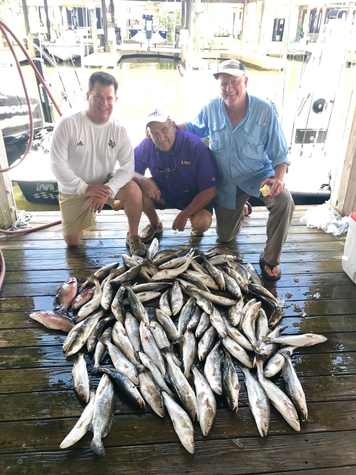 LSU: Scott Woodward fishing